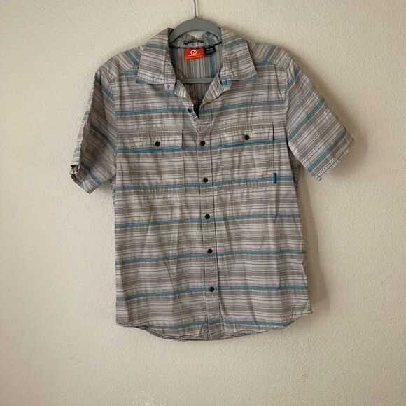 Merrell mens‎ cotton short sleeve shirt - Picture 1 of 6
